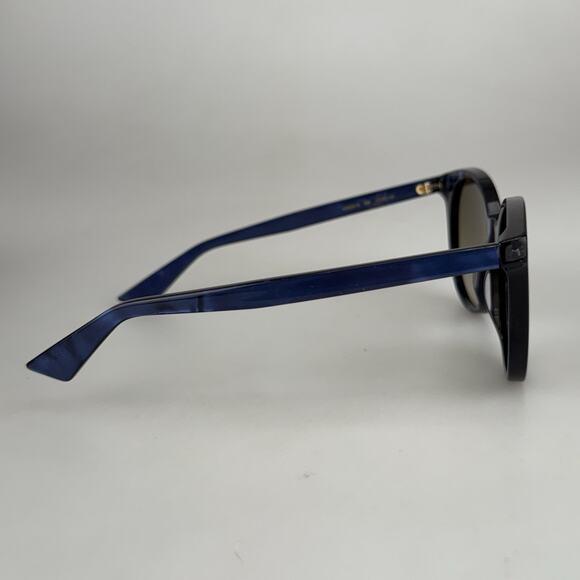 Gucci Sunglasses mod. GG0091S 005 Blue Pearl Tortoise Round Made In Italy main image 14